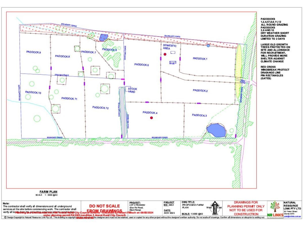 Integrated land management plan - Glue Pot Road Black Range 