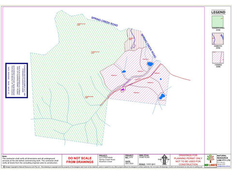 Integrated land management plan  Spring Creek Road Nowhere Creek